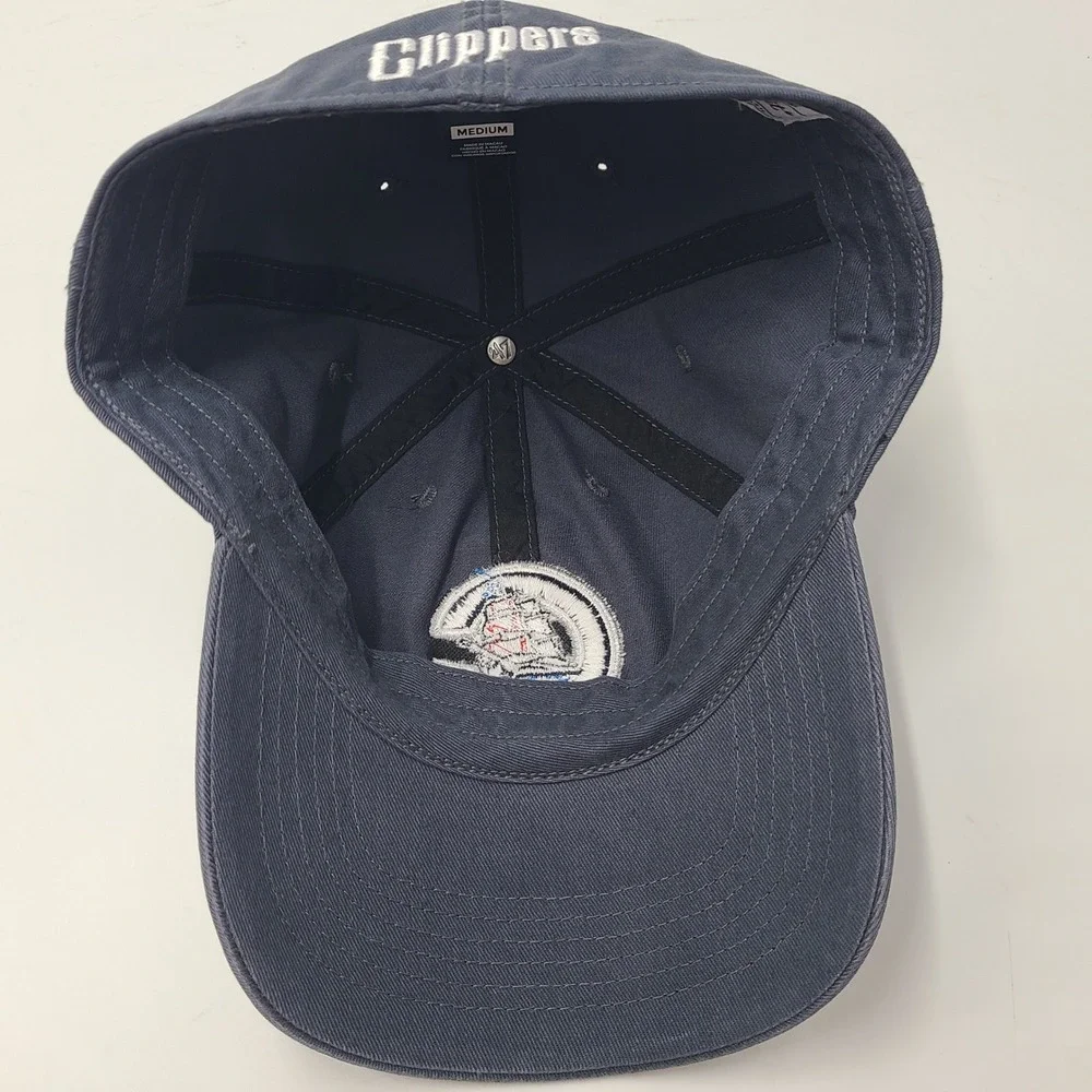 Columbus Clippers Hat Fitted M 47 Brand Franchise Blue White MiLB Baseball Men